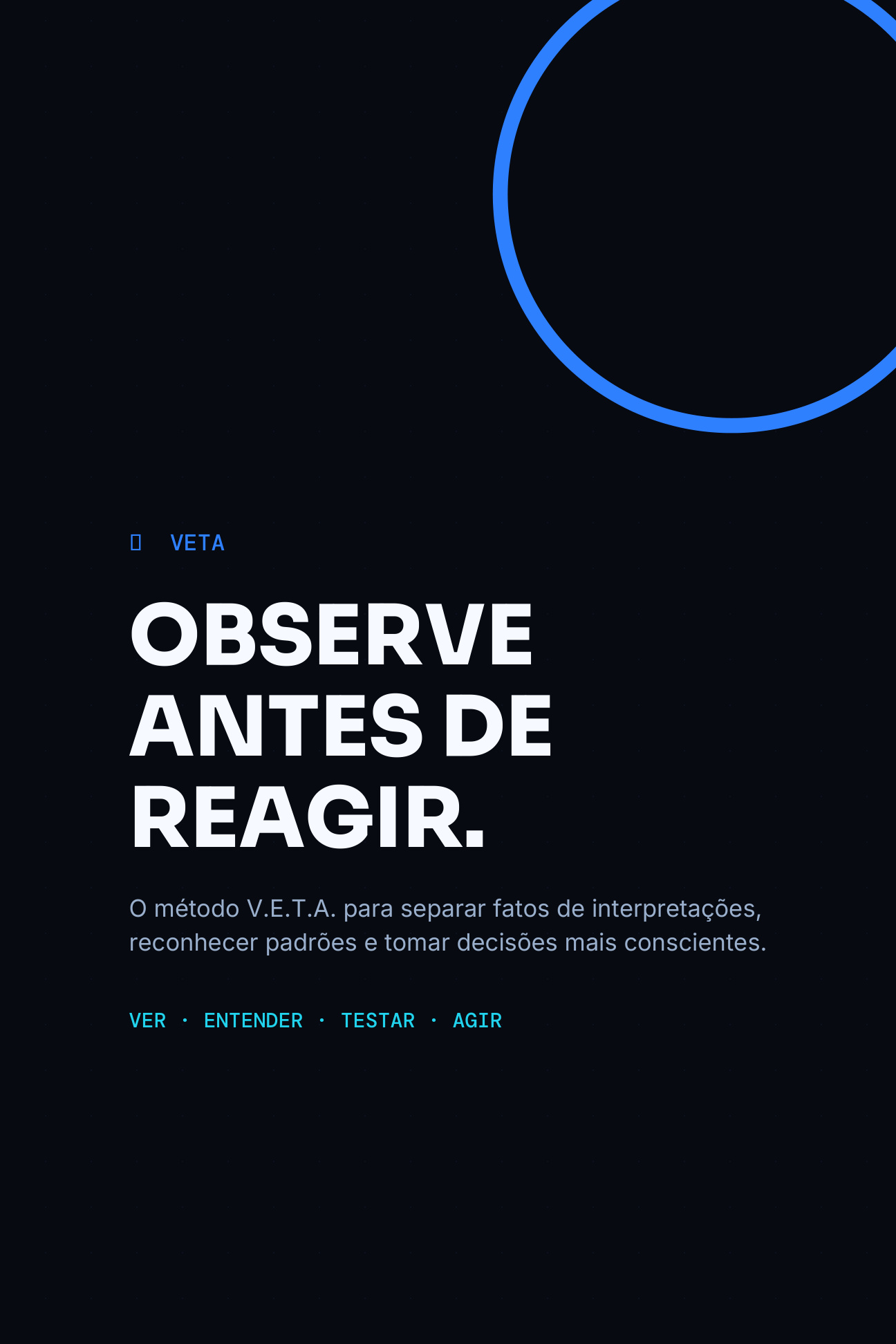 Capa do ebook VETA